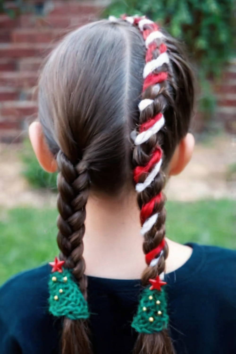 Festive Braided Pigtails