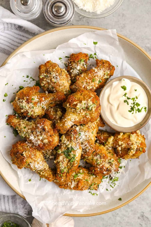 Garlic Parmesan Wings