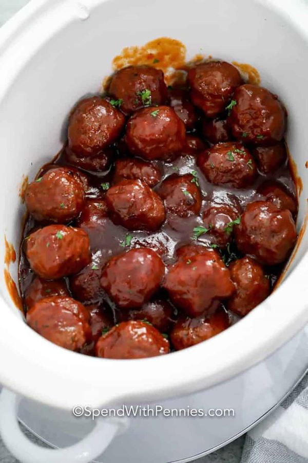 Grape Jelly Meatballs