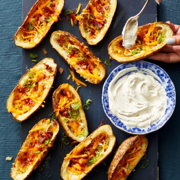 Loaded Ranch Potato Skins