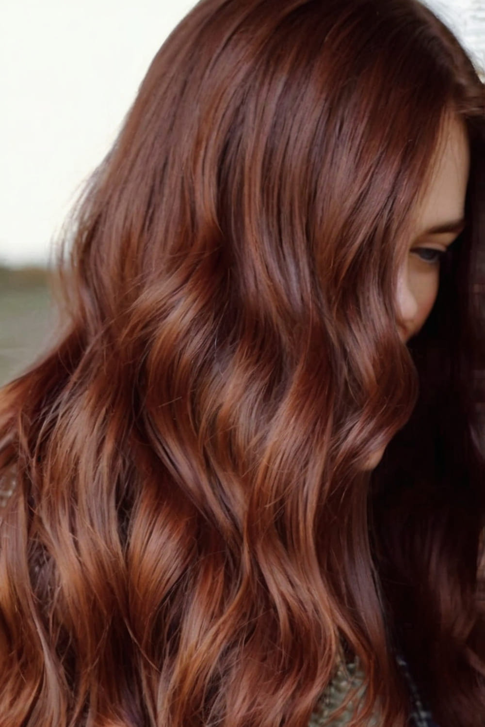 Reddish Chestnut Hair