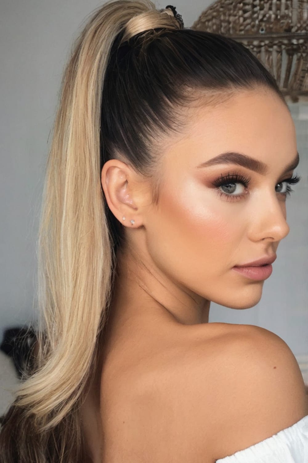 Sleek High Ponytail