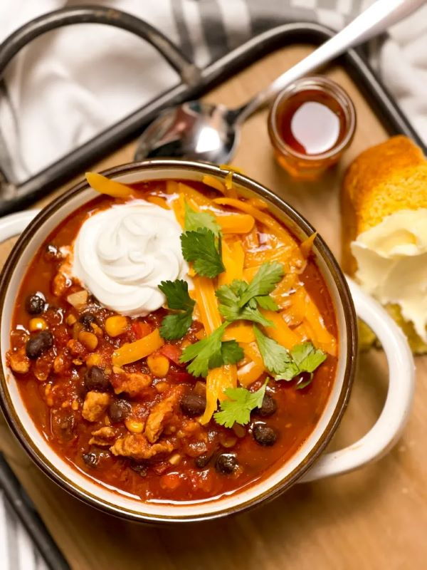 Smoky Chipotle Turkey Chili