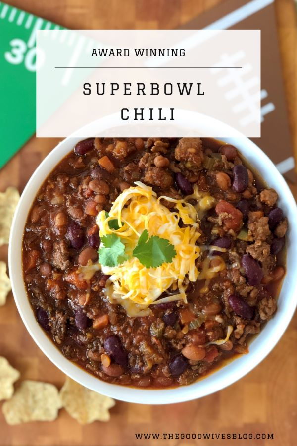 Super Bowl Chili (Anytime)