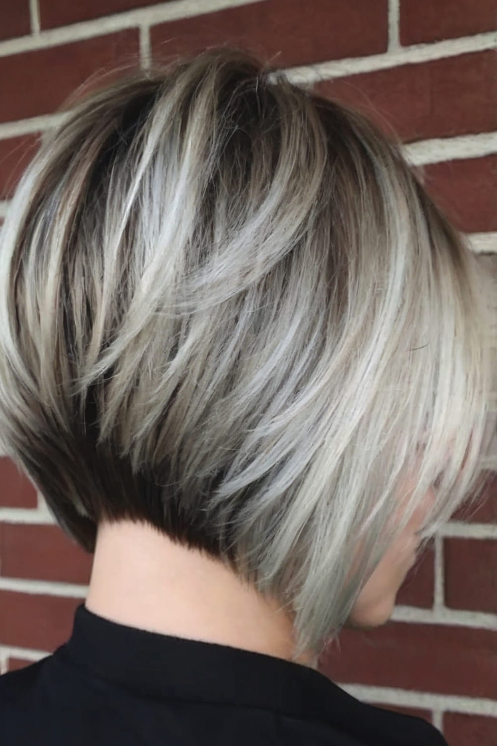 Two Toned Asymmetrical Bob