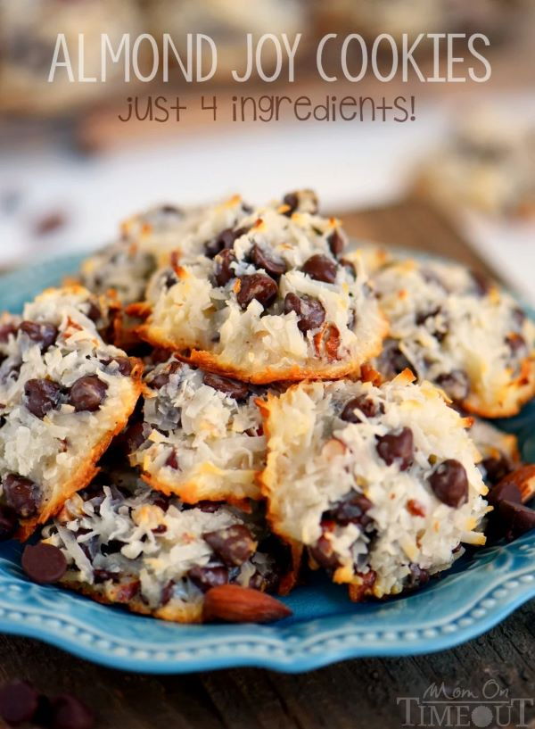 Almond Joy Cookies (with coconut and chocolate)