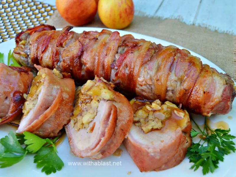 Apple and Sage Stuffed Pork Loin