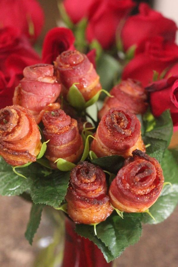 Bacon Rose Bouquet