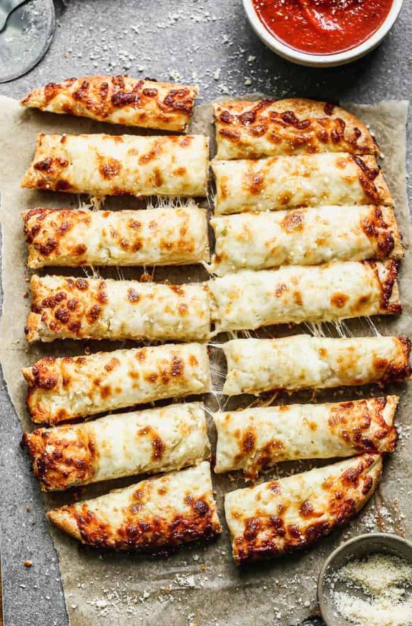 Cheesy Garlic Breadsticks