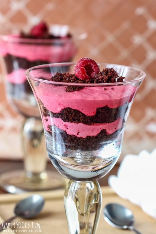 Chocolate Raspberry Parfaits