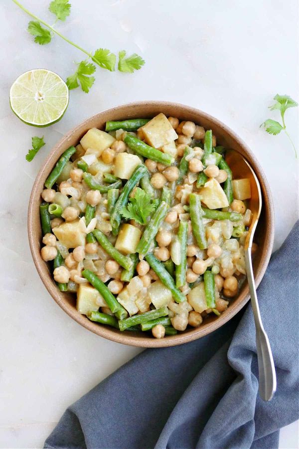 Coconut Curry Green Beans