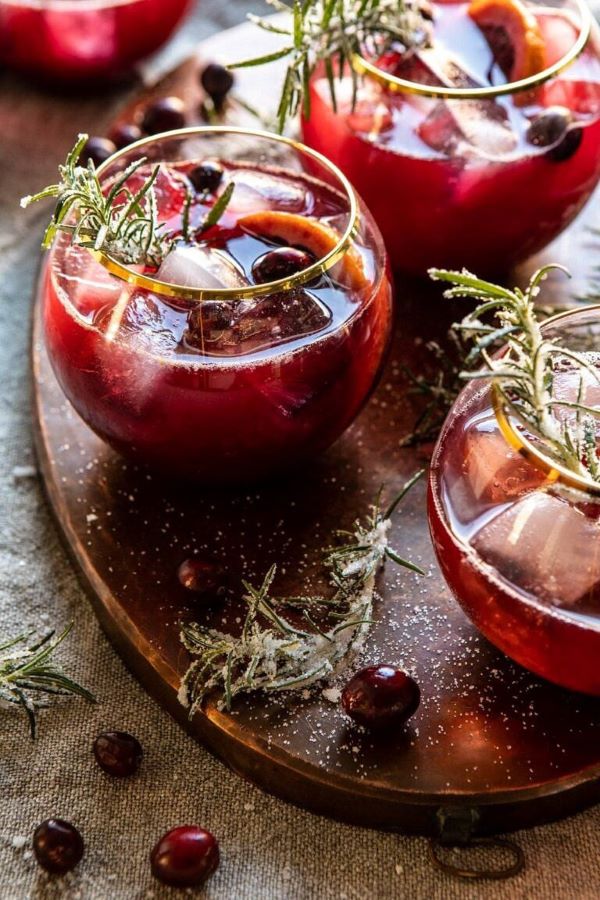 Cranberry Bourbon Cocktail