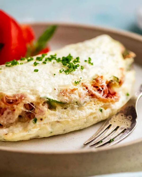 Fluffiest Egg White Omelet