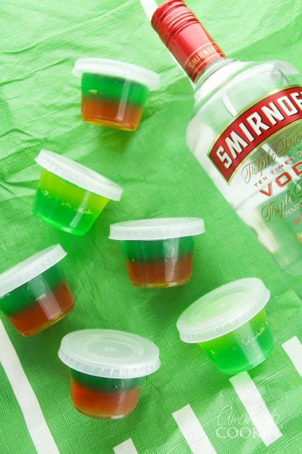 Football Jell O Shots