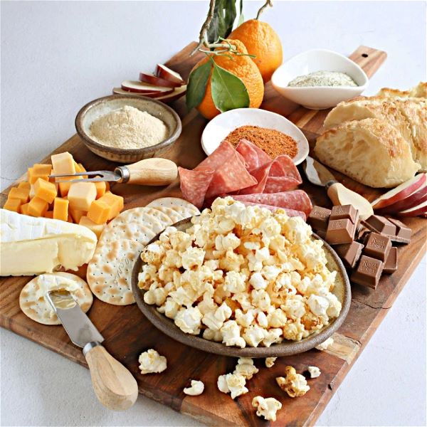 Gourmet Popcorn Board