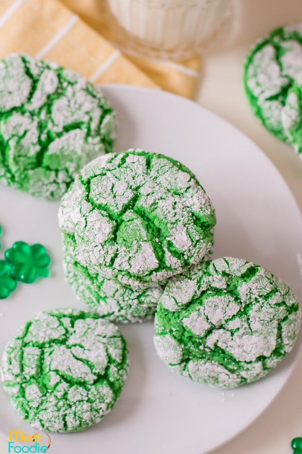 Green Cake Mix Cookies