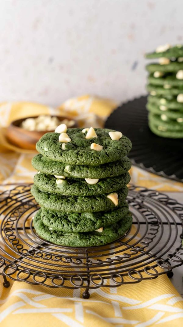 Green Velvet Cookies