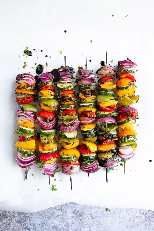 Grilled Vegetable Skewers