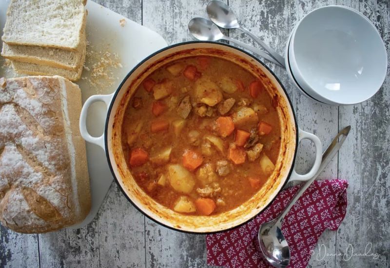 Leftover Pork Shoulder Stew