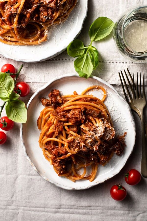 Leftover Pulled Pork Ragu