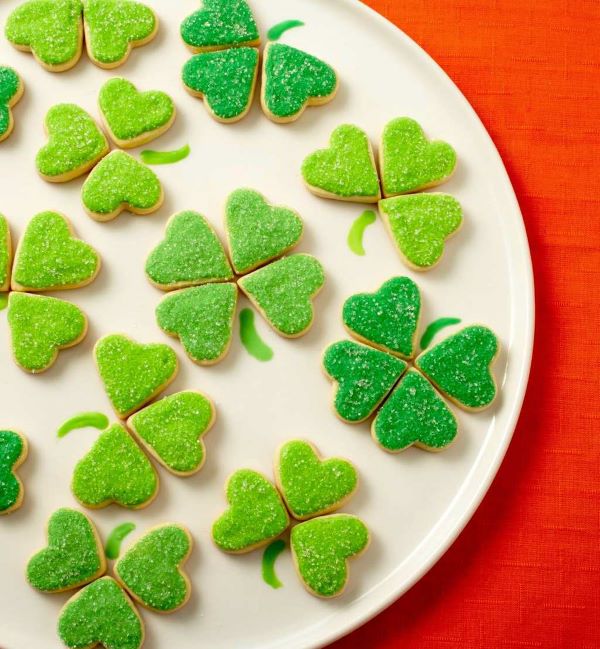 Lucky Clover Cookies