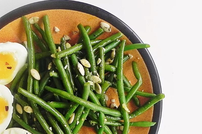 Maple Glazed Green Beans