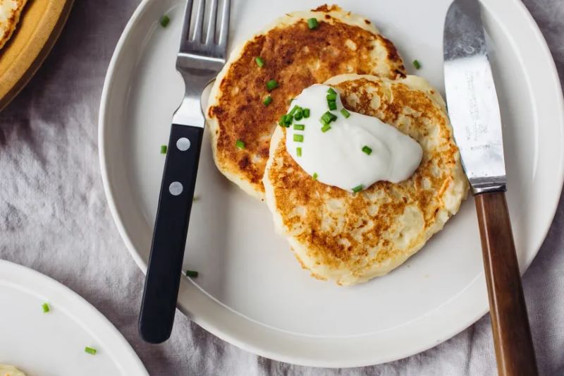 Mashed Potato Pancakes