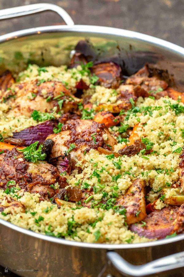 Moroccan Spiced Chicken and Couscous