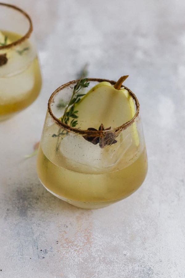 Pear Gin Fizz