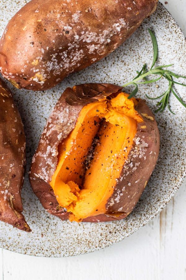 Perfect Baked Sweet Potato