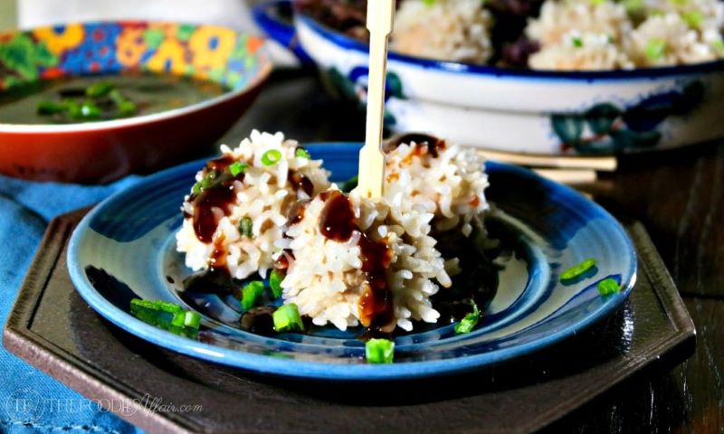 Pork Fried Rice Balls