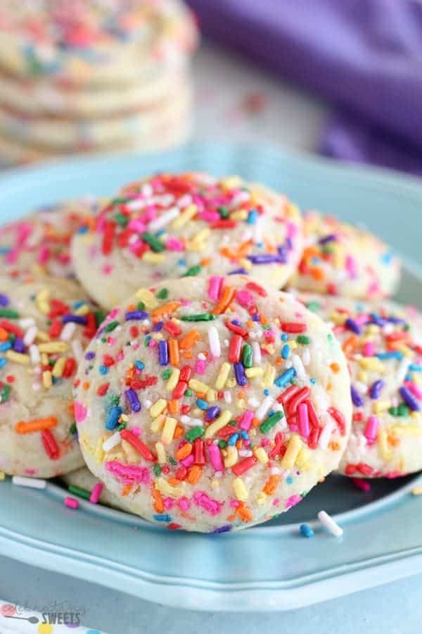 Rainbow Sprinkle Cookies