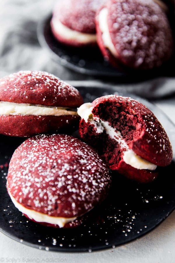 Red Velvet Whoopie Pies