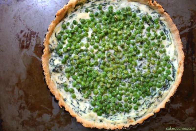 Spring Pea Tart