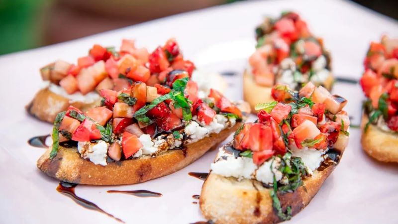 Strawberry Ricotta Bruschetta