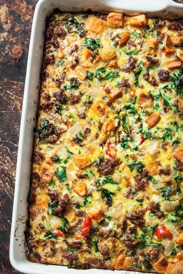 Sweet Potato Breakfast Casserole