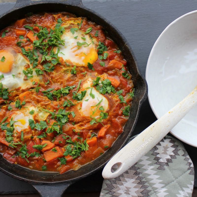 Sweet Potato Shakshuka