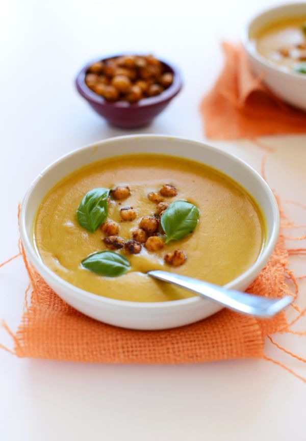 Sweet Potato Soup with Coconut Milk