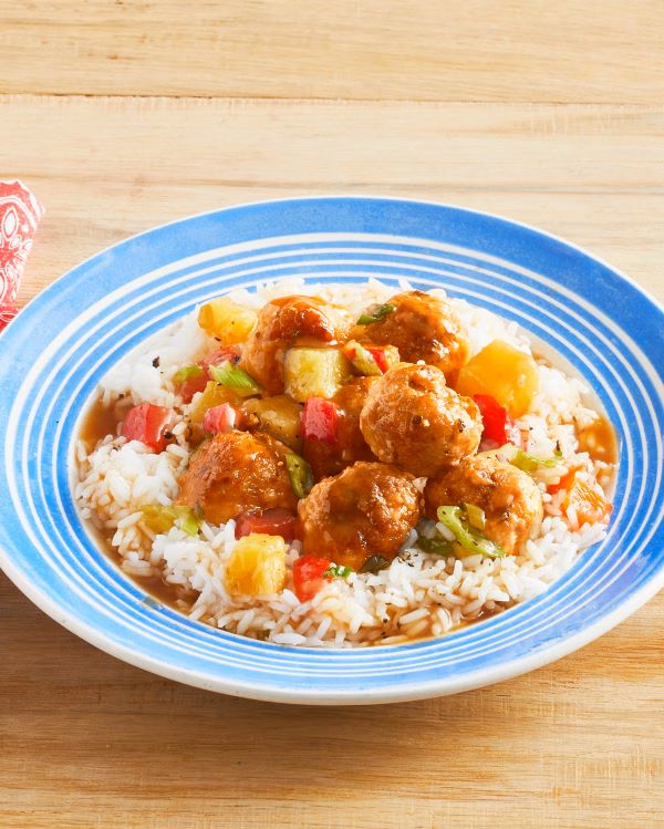 Sweet and Sour Pork Meatballs