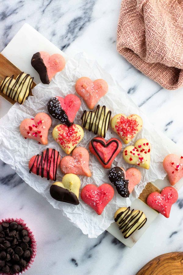 Valentine's Day Spritz Cookies