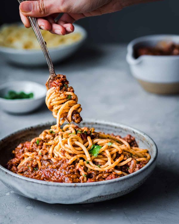 Vegan Lentil Bolognese