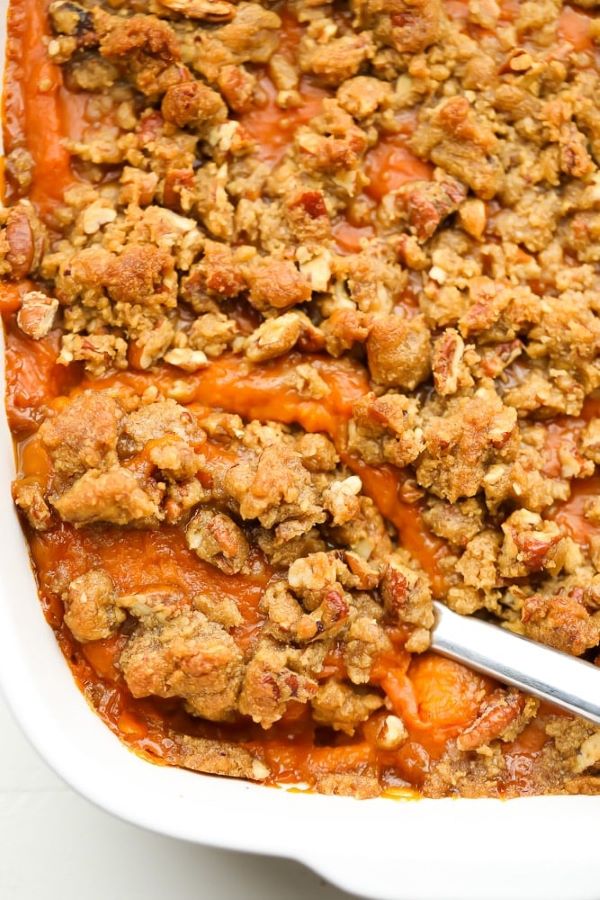 Vegan Sweet Potato Casserole