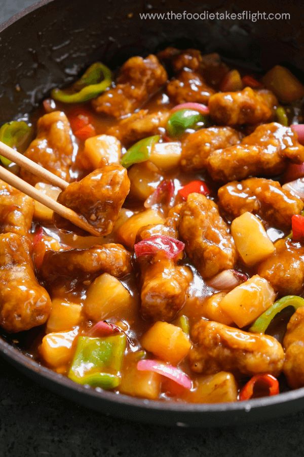 Vegetarian Sweet & Sour “Pork”