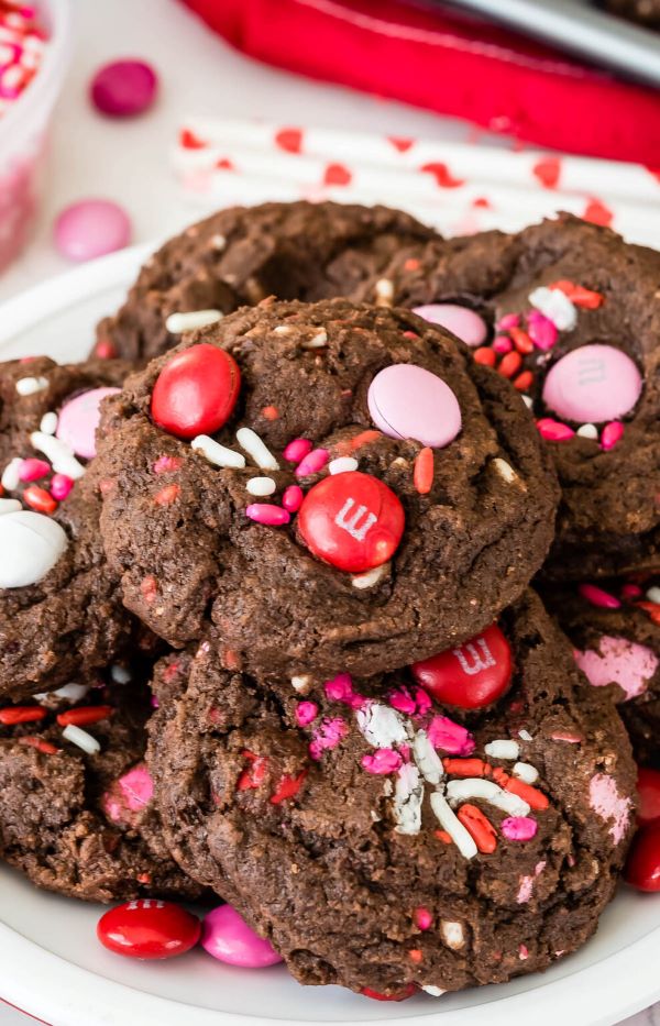 Very Valentine Pudding Cookies