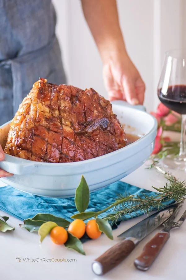 Apricot Glazed Ham