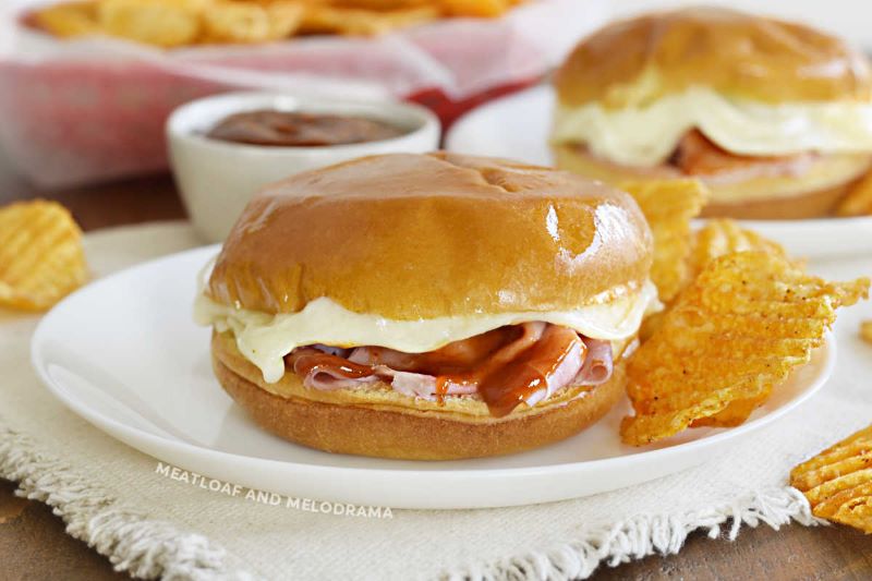 BBQ Ham Sliders