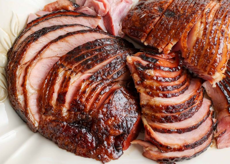 Balsamic Glazed Ham