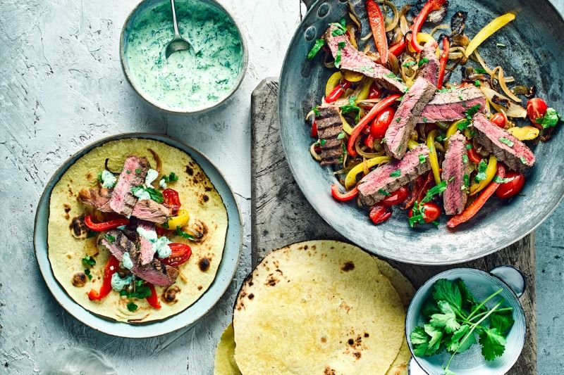 Chargrilled Steak with Chopped Salad