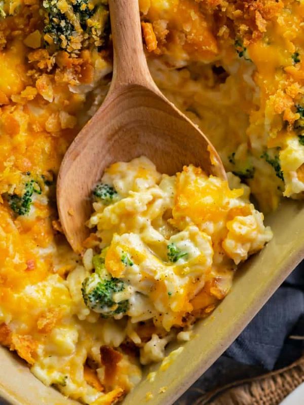 Cheesy Broccoli Chicken Casserole