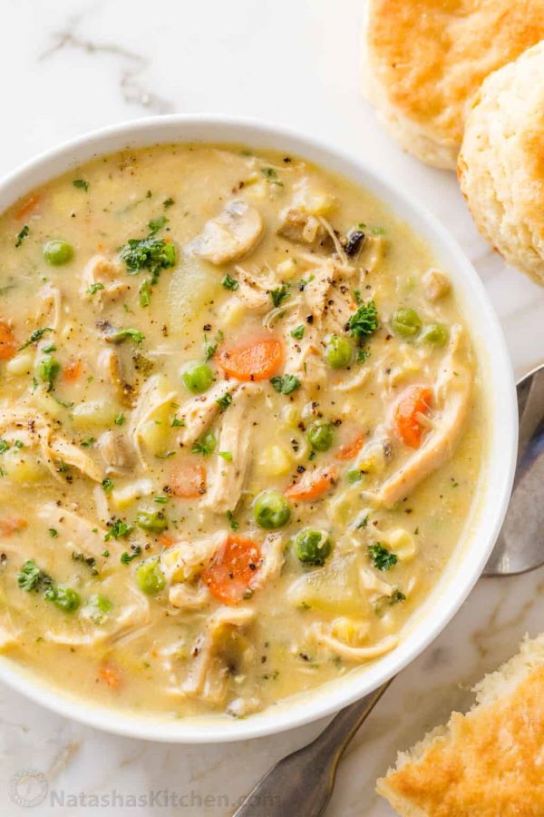 Chicken Pot Pie Soup